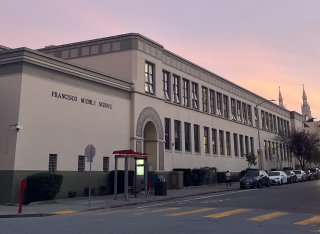 Front of Francisco Middle School 