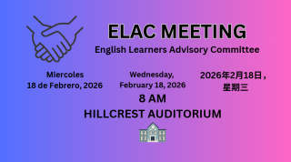 ELAC General Meeting Wednesday