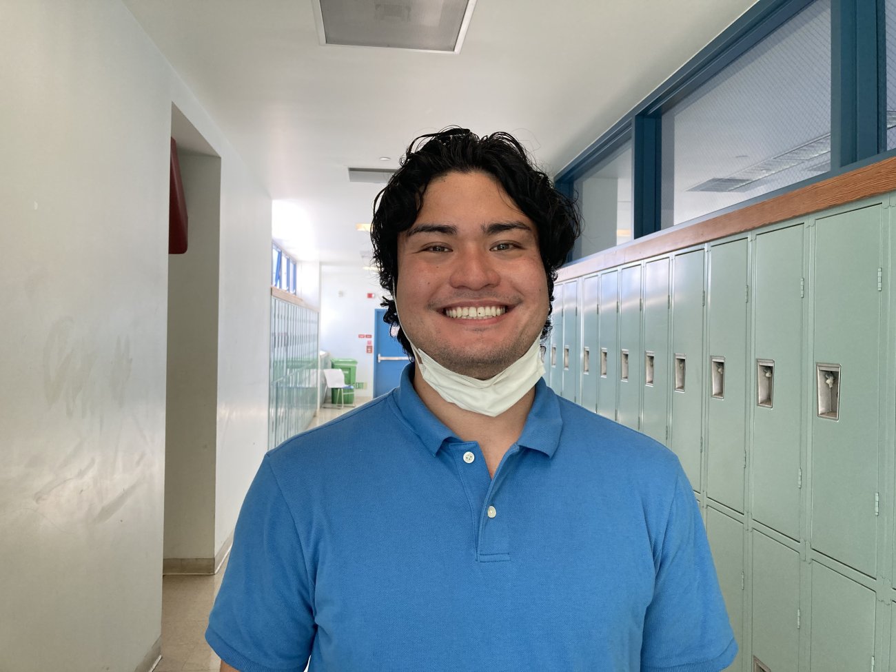 Luis Vadalon-Suzuki, math teacher at John O'Connell High School