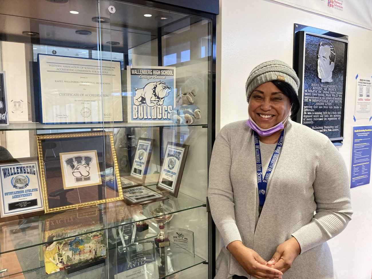 Tanya Harris, Assistant Principal at Raoul Wallenberg Traditional High School