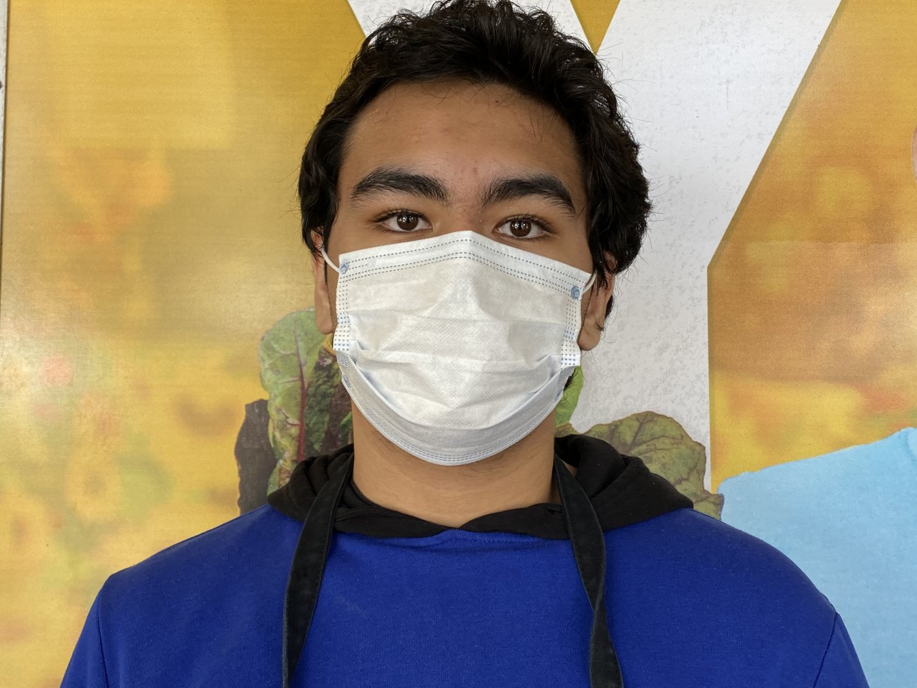 George Ghanayem, a student at Mission High School