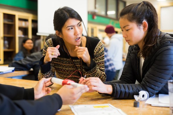 SFUSD approved stock photo, students tutoring