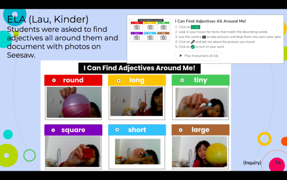 students work samples 