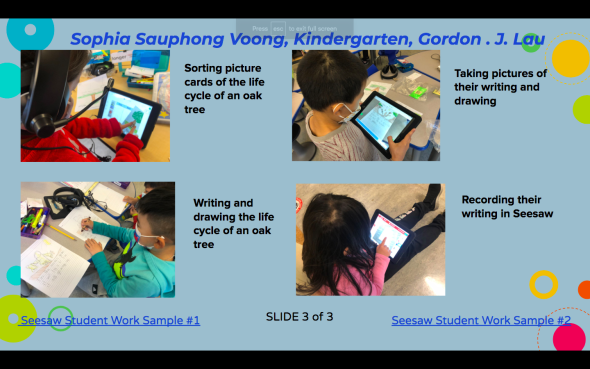 student work samples