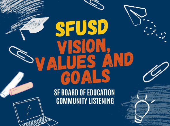 SFUSD Vision Values and Goals SF Board of Education Community Listening