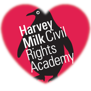 HMCRA penguin heart logo - red