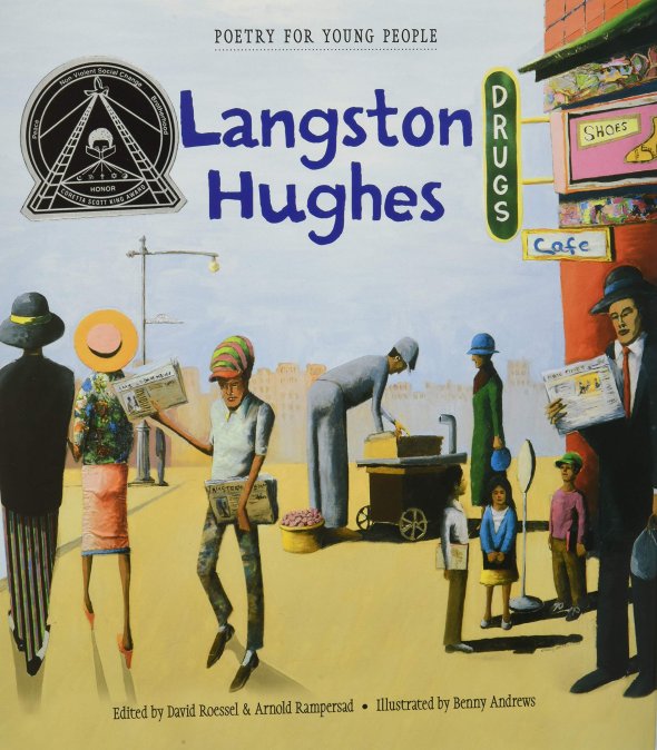 Langston Hughes book cover