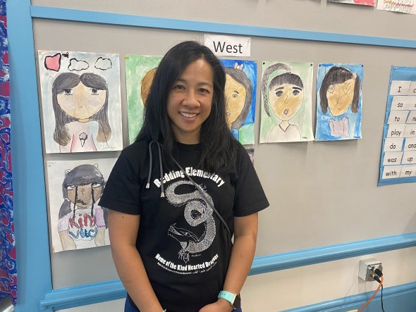 Erica Wong, a third grade teacher at Redding Elementary School