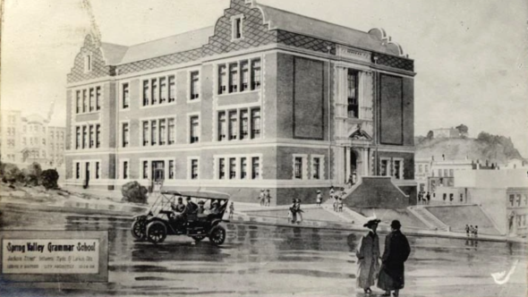 Historic Image of Spring Valley Science School