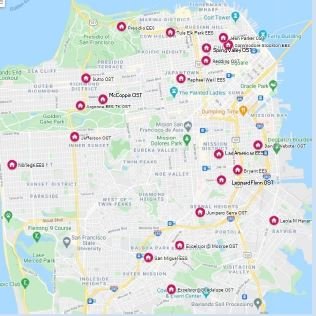 SF Map with OST Schools