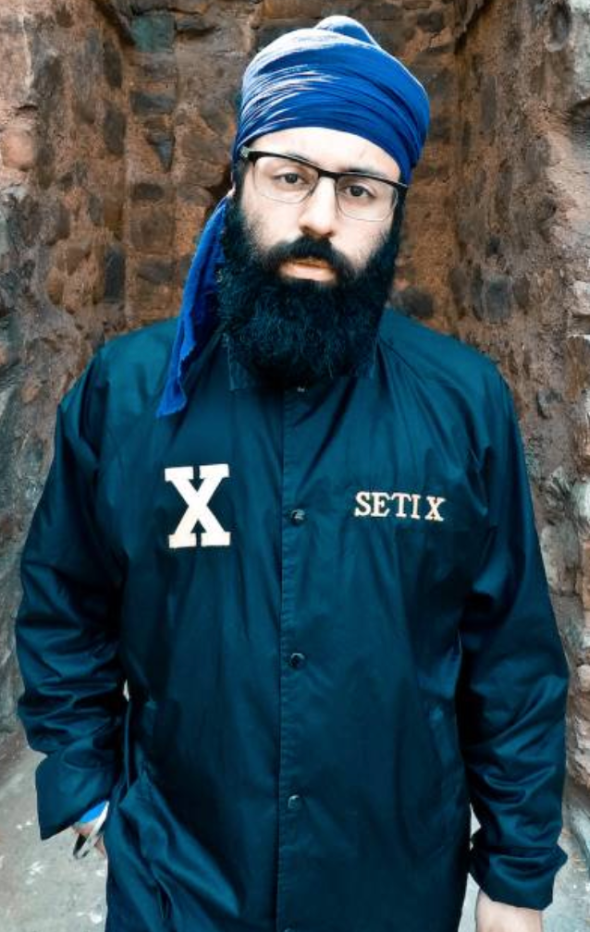San Francisco rapper and teacher SETI X