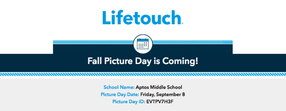 2023-24 Picture Day on Sept 8