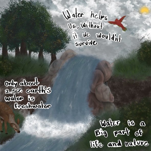 Student artwork: Buena Vista Middle School