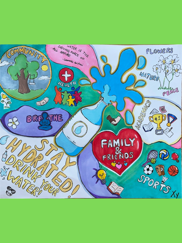 Student Artwork: Marina Middle School 1st place