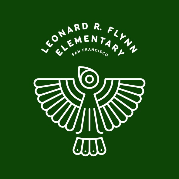 Flynn logo, green with white wriitng