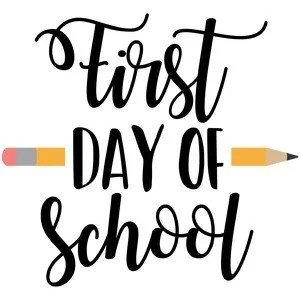 1st day of school