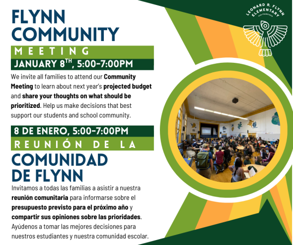 Flynn Community Meeting Jan 8th, 2026 5-7pm