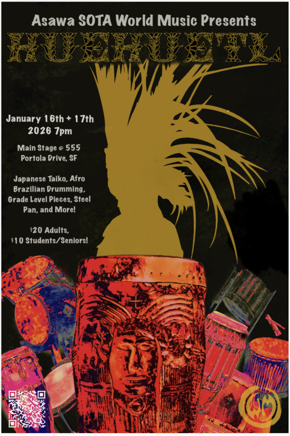 poster of the Huēhuētl show.