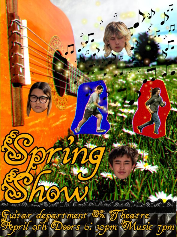 poster for SOTA spring showcase