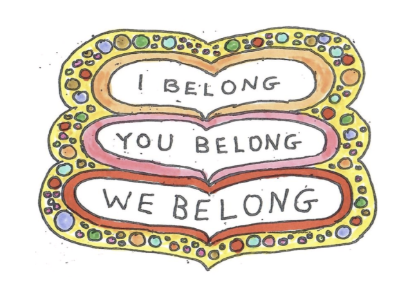 I belong you belong we belong graphic