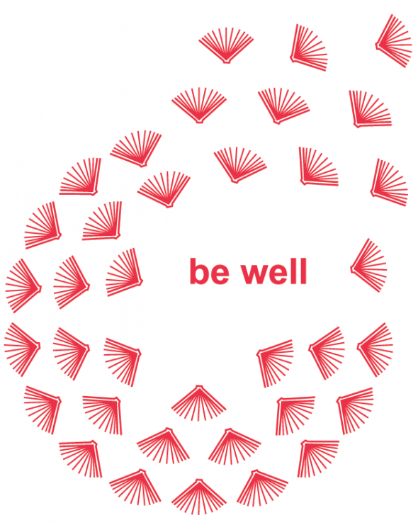 bewell logo in red