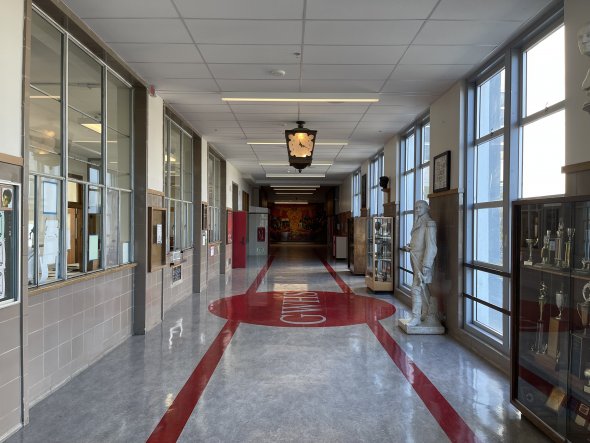 GWHS Main Hallway 