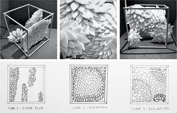 Drawings of Texture Cubes