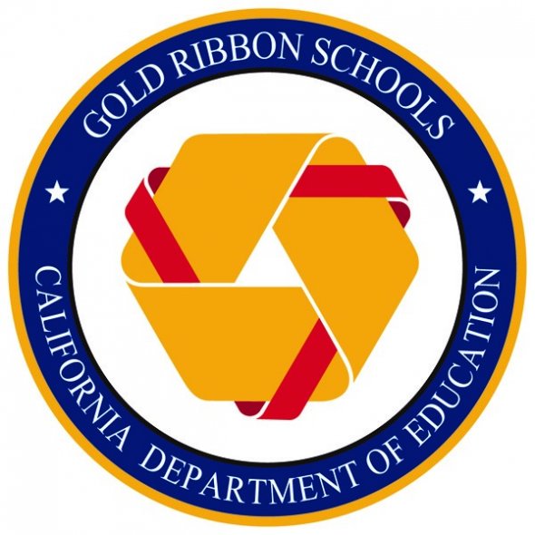 Logo for Gold Ribbon Schools Award