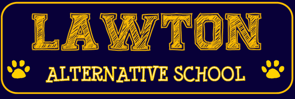 Image of our Lawton bumper sticker