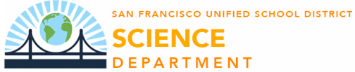 Logo of the SFUSD Science Department.