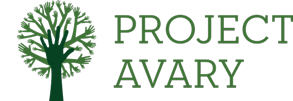 Project Avary logo with tree