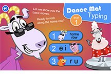 Dance Mat Typing logo