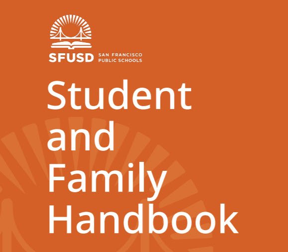 Student and Family Handbook cover
