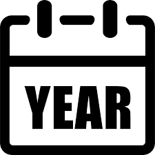 Icon to indicate one calendar year