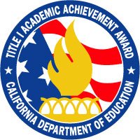CDE Title I Academic Achievement Award logo