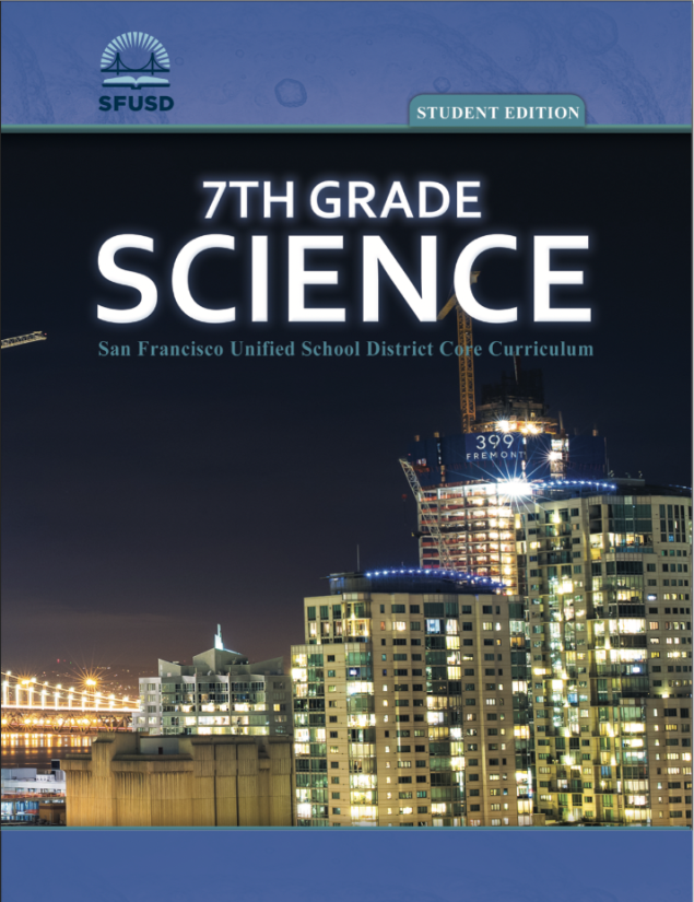 7th Grade Science Textbook Cover