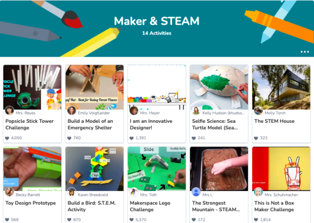 Maker and Steam Activities