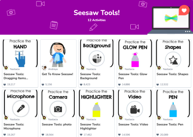 Seesaw Tools Collection 