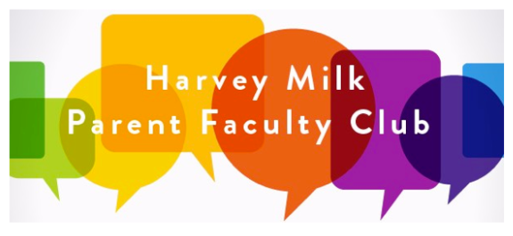 Harvey Milk Parent Faculty Club logo