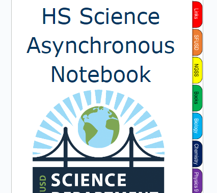 Screenshot of Asynchronous Notebook