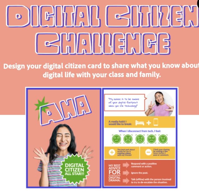 Adobe Digital Citizenship Challenge