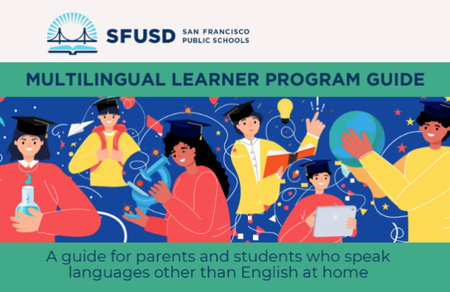 Cover of Multilingual Learner family guide in English