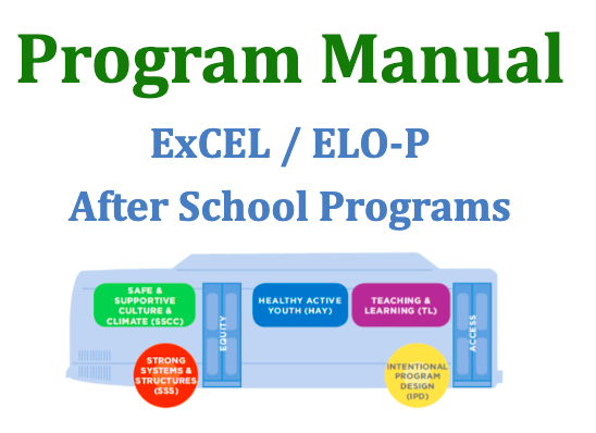 ExCEL Program Manual title page