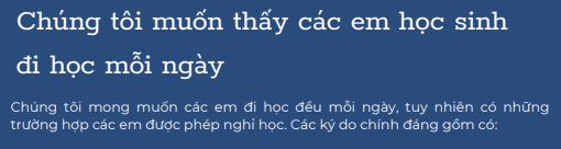 Vietnamese text: When it's ok to stay home