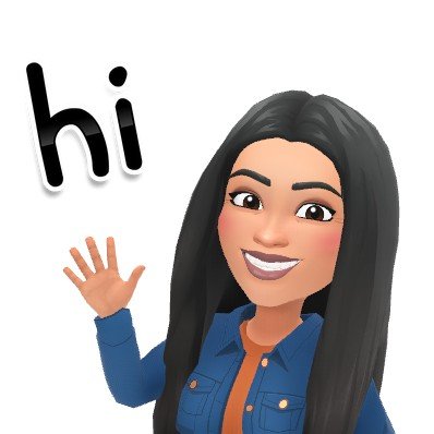 bitmoji waving hello 