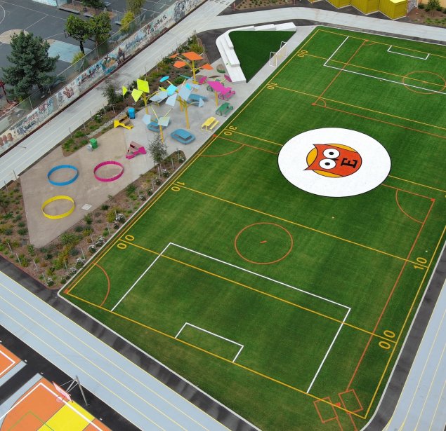 EverettMSGreenSchoolyard