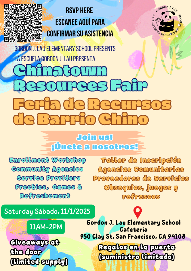 English/Spanish Flyer for the fair