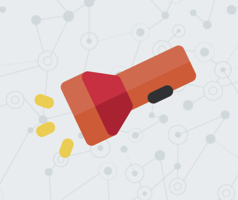 Flashlight projecting light rays