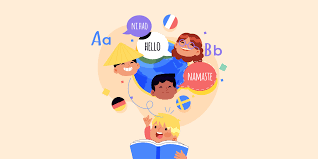 Kid learning different languages 