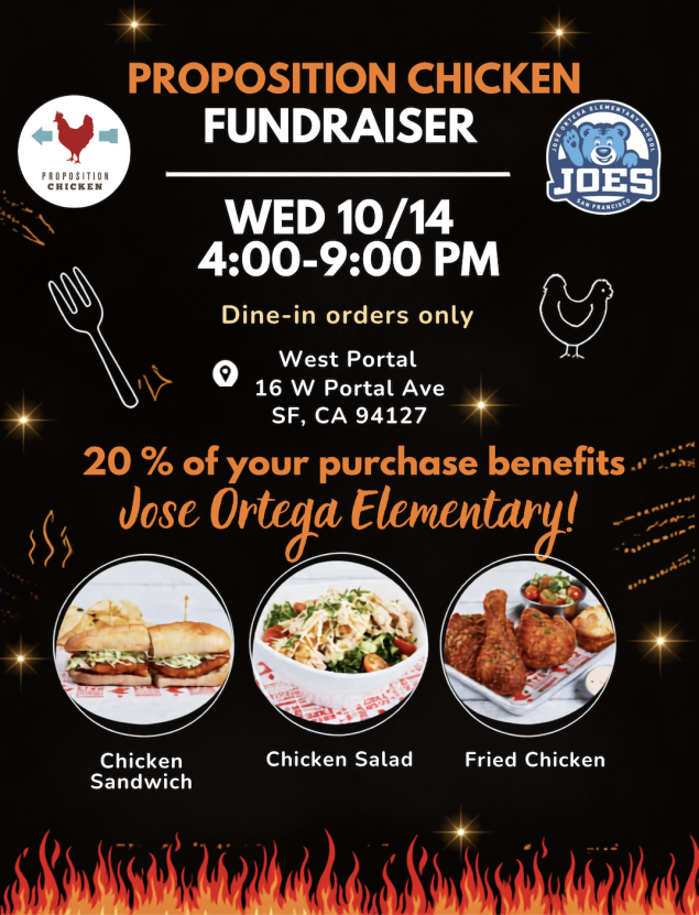 Proposition Chicken Fundraiser Night